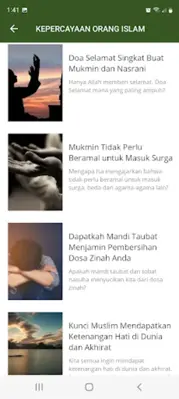 Isa dan Islam android App screenshot 3